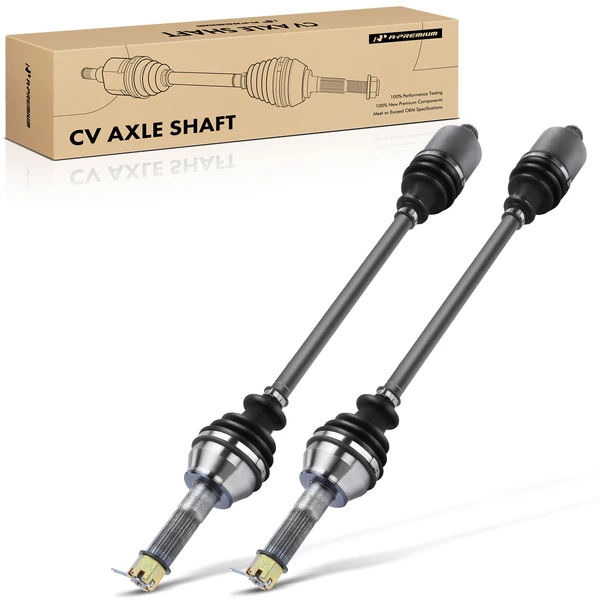 2012 Polaris RZR 4 XP 900 2-Pc CV Axle Shaft Assembly Rear Driver & Passenger A-Premium APCVA1955