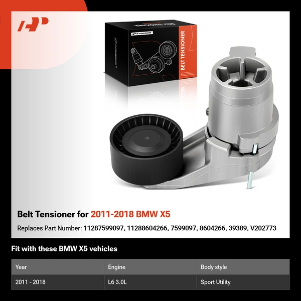 Belt Tensioner for 2011-2018 BMW X5