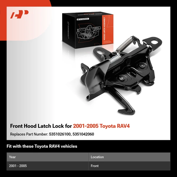 Front Hood Latch Lock for 2001-2005 Toyota RAV4
