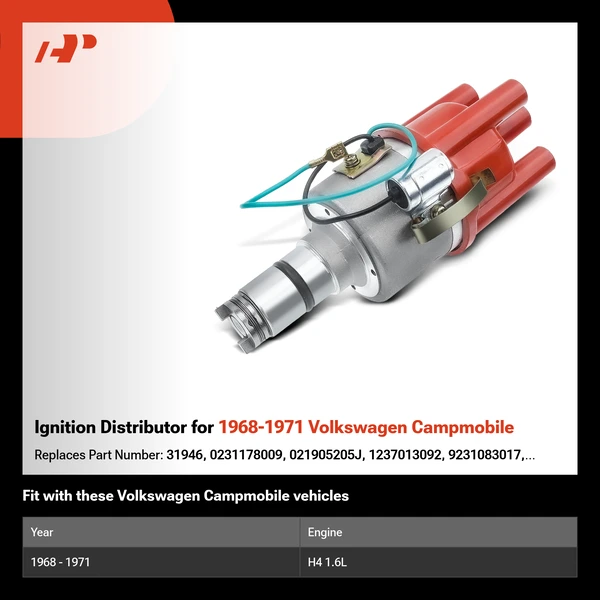 Ignition Distributor for 1968-1971 Volkswagen Campmobile