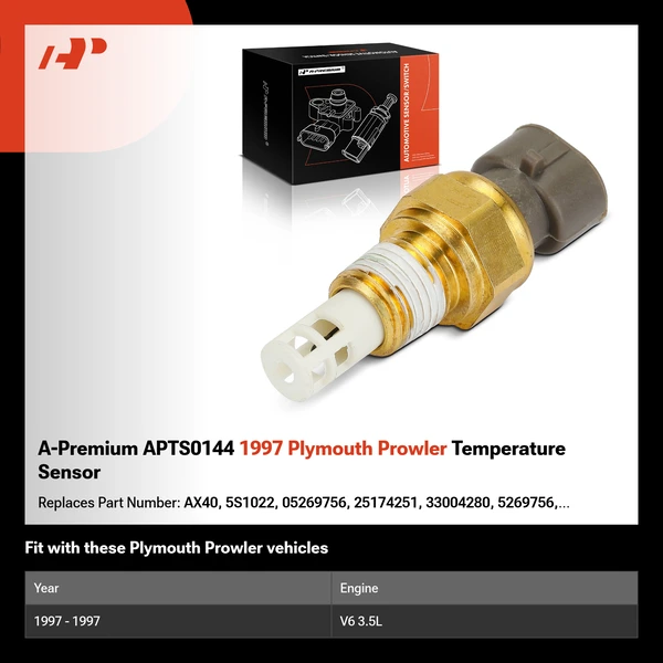 A-Premium APTS0144 1997 Plymouth Prowler Temperature Sensor