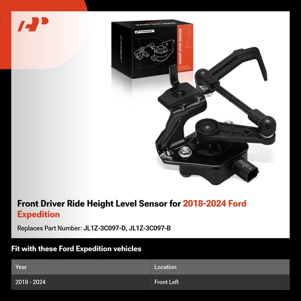 Front Driver Ride Height Level Sensor for 2018-2024 Ford Expedition