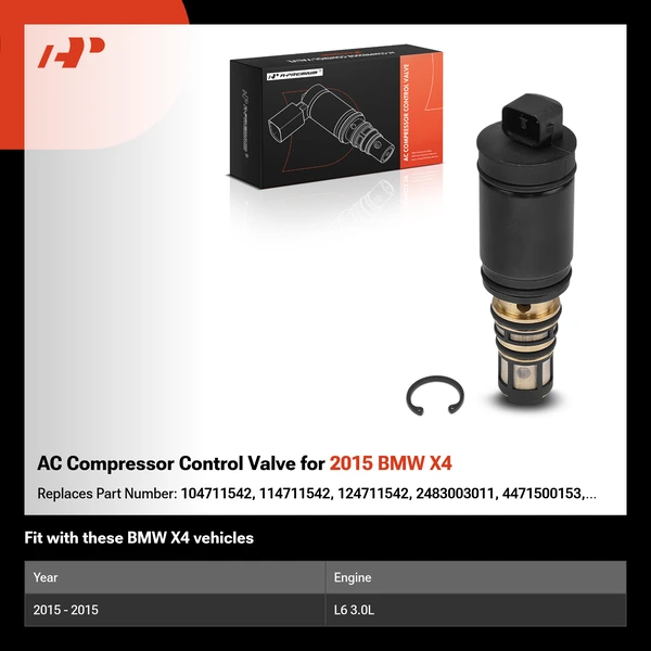 AC Compressor Control Valve for 2015 BMW X4