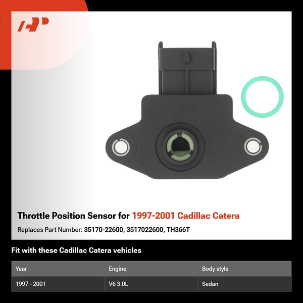 Throttle Position Sensor for 1997-2001 Cadillac Catera