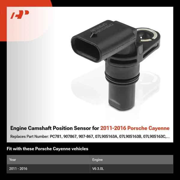 Engine Camshaft Position Sensor for 2011-2016 Porsche Cayenne