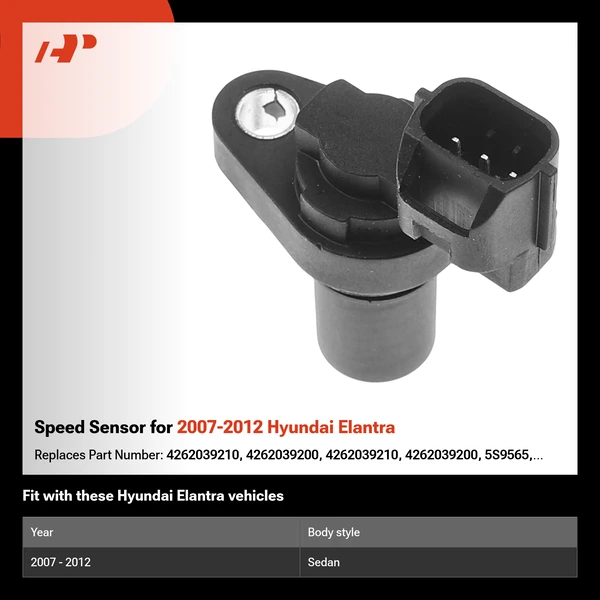 Speed Sensor for 2007-2012 Hyundai Elantra