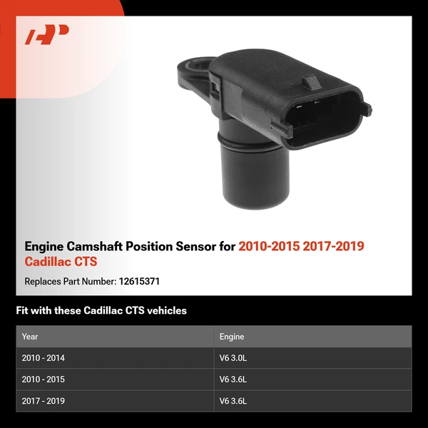 Engine Camshaft Position Sensor for 2010-2015 2017-2019 Cadillac CTS