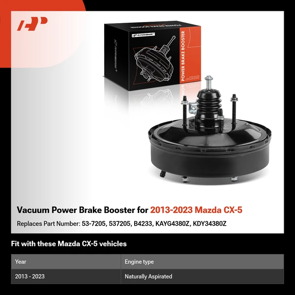 Vacuum Power Brake Booster for 2013-2023 Mazda CX-5