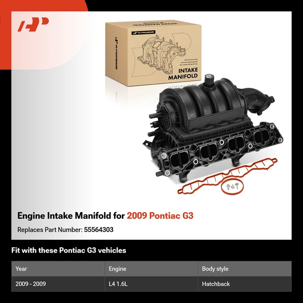 Engine Intake Manifold for 2009 Pontiac G3