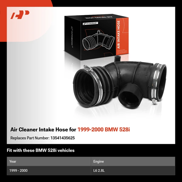 Air Cleaner Intake Hose for 1999-2000 BMW 528i