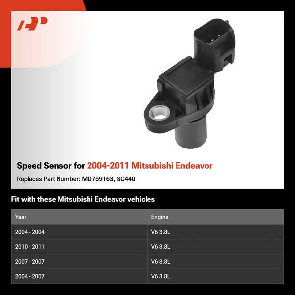 Speed Sensor for 2004-2011 Mitsubishi Endeavor