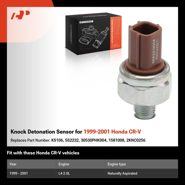 Knock Detonation Sensor for 1999-2001 Honda CR-V