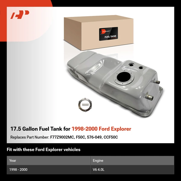 17.5 Gallon Fuel Tank for 1998-2000 Ford Explorer