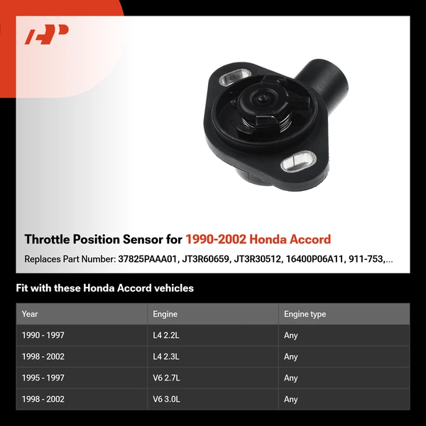 Throttle Position Sensor for 1990-2002 Honda Accord