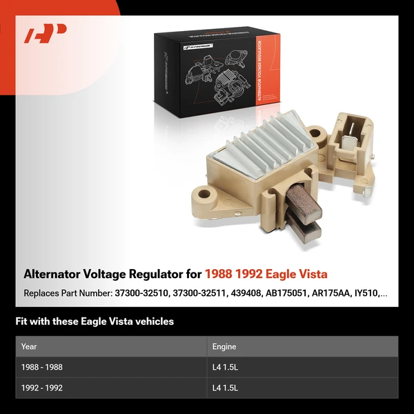 Alternator Voltage Regulator for 1988 1992 Eagle Vista