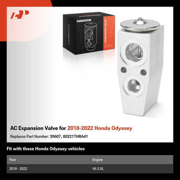 AC Expansion Valve for 2018-2022 Honda Odyssey
