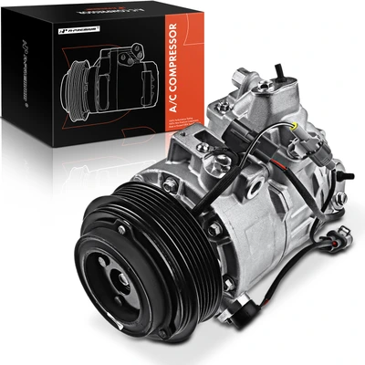 AC Compressor with Clutch & Pulley