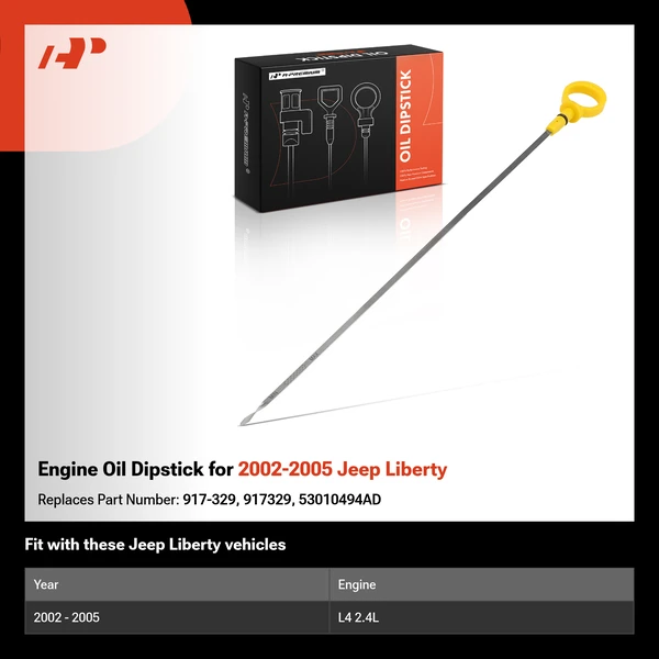 Engine Oil Dipstick for 2002-2005 Jeep Liberty