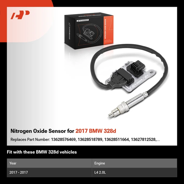 Nitrogen Oxide Sensor for 2017 BMW 328d