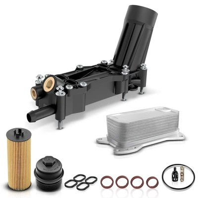 Oil Filter Housing Adapter with Cooler