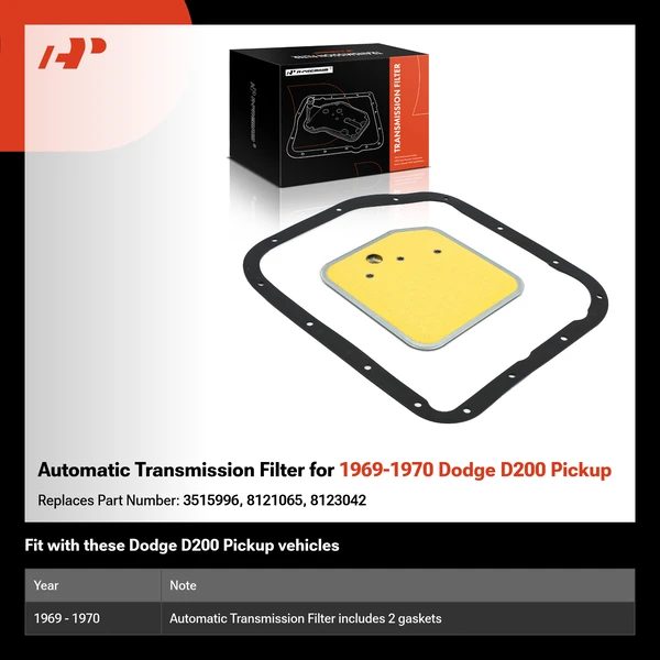 Automatic Transmission Filter for 1969-1970 Dodge D200 Pickup