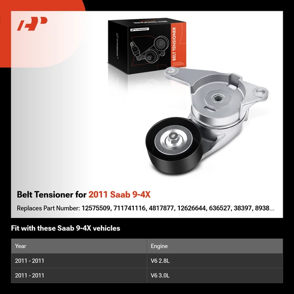 Belt Tensioner for 2011 Saab 9-4X