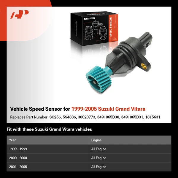 Vehicle Speed Sensor for 1999-2005 Suzuki Grand Vitara