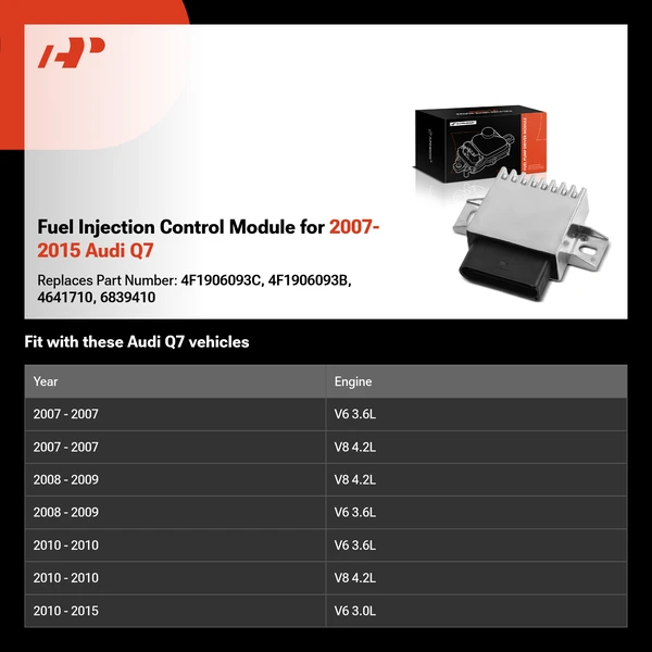 Fuel Injection Control Module for 2007-2015 Audi Q7