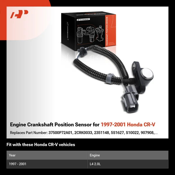 Engine Crankshaft Position Sensor for 1997-2001 Honda CR-V