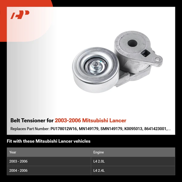 Belt Tensioner for 2003-2006 Mitsubishi Lancer