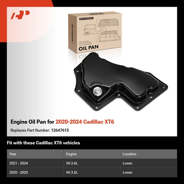 Engine Oil Pan for 2020-2024 Cadillac XT6