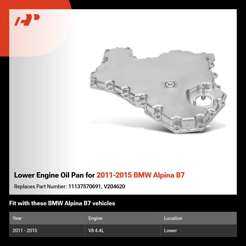 Lower Engine Oil Pan for 2011-2015 BMW Alpina B7