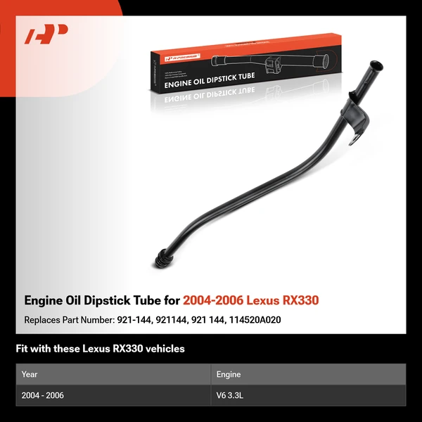 Engine Oil Dipstick Tube for 2004-2006 Lexus RX330