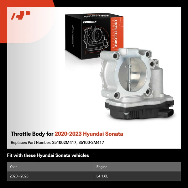 Throttle Body for 2020-2023 Hyundai Sonata