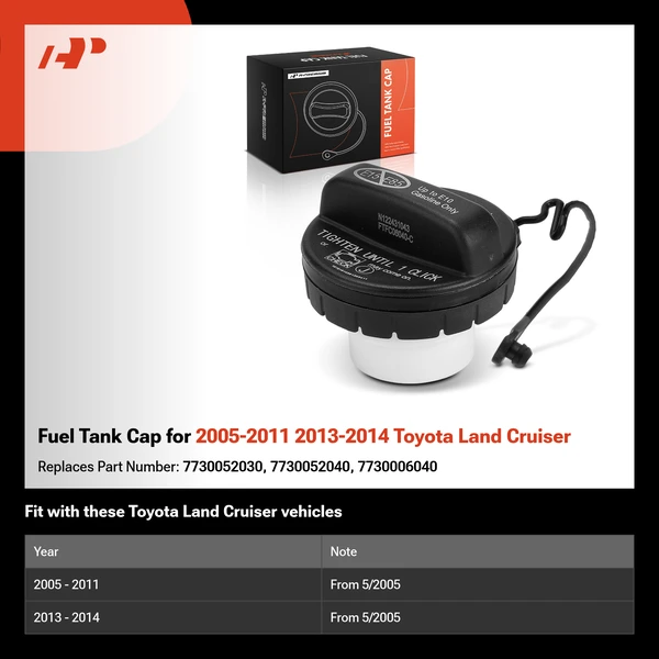 Fuel Tank Cap for 2005-2011 2013-2014 Toyota Land Cruiser