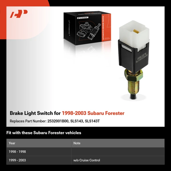Brake Light Switch for 1998-2003 Subaru Forester