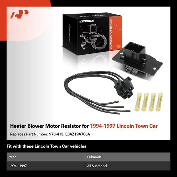 Heater Blower Motor Resistor for 1994-1997 Lincoln Town Car