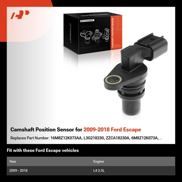 Camshaft Position Sensor for 2009-2018 Ford Escape