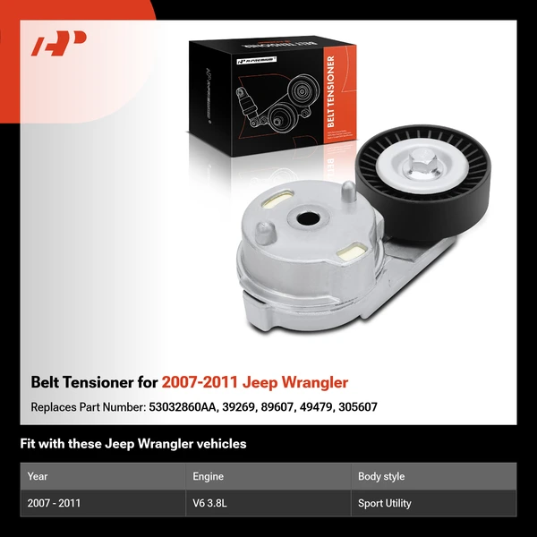 Belt Tensioner for 2007-2011 Jeep Wrangler