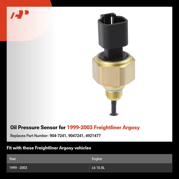 Oil Pressure Sensor for 1999-2003 Freightliner Argosy