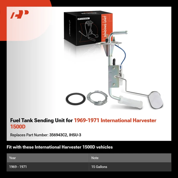 Fuel Tank Sending Unit for 1969-1971 International Harvester 1500D