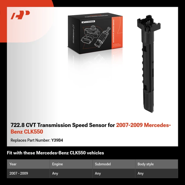 722.8 CVT Transmission Speed Sensor for 2007-2009 Mercedes-Benz CLK550
