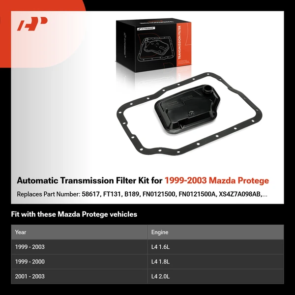 Automatic Transmission Filter Kit for 1999-2003 Mazda Protege