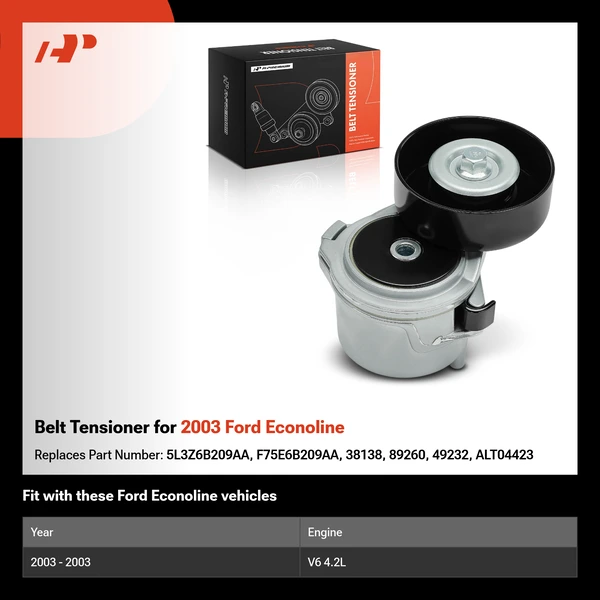 Belt Tensioner for 2003 Ford Econoline