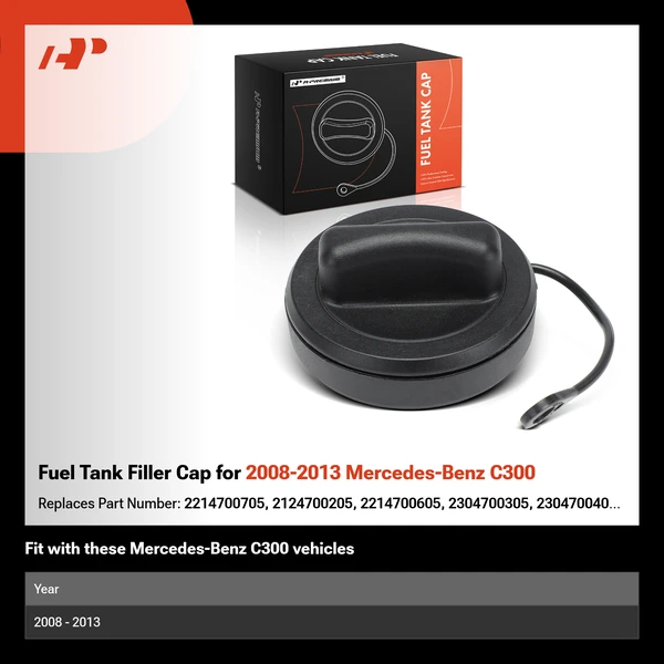 Fuel Tank Filler Cap for 2008-2013 Mercedes-Benz C300