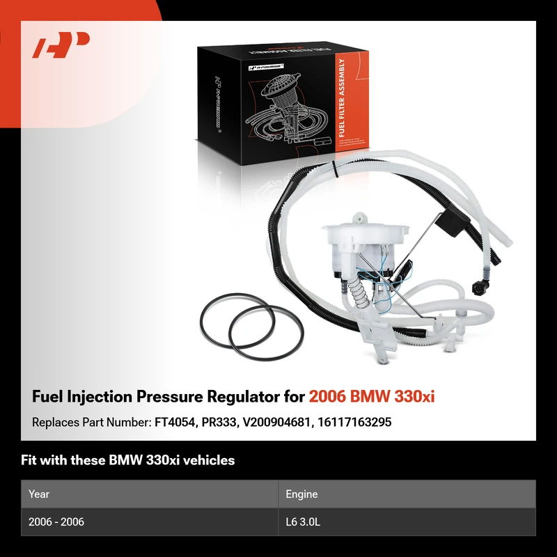 Fuel Injection Pressure Regulator for 2006 BMW 330xi