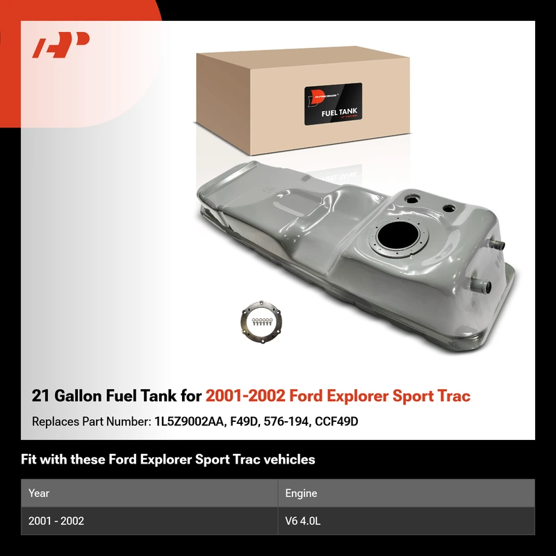 21 Gallon Fuel Tank for 2001-2002 Ford Explorer Sport Trac