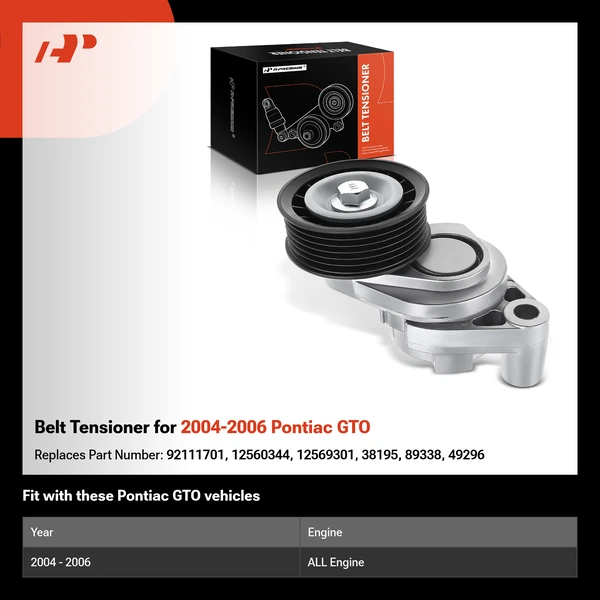 Belt Tensioner for 2004-2006 Pontiac GTO