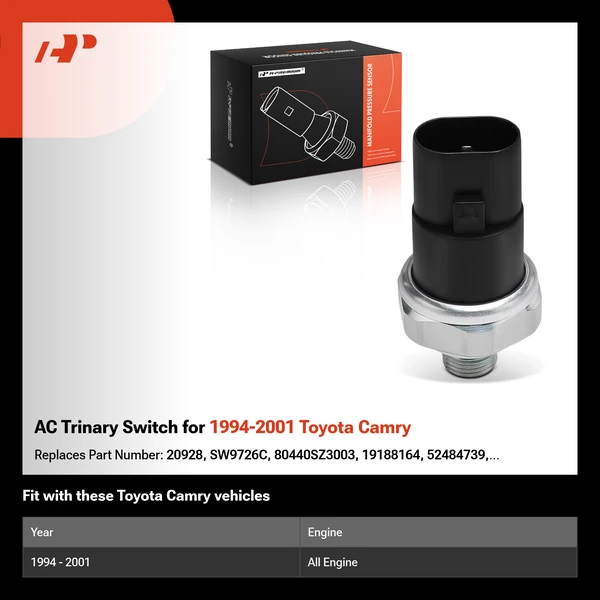 AC Trinary Switch for 1994-2001 Toyota Camry