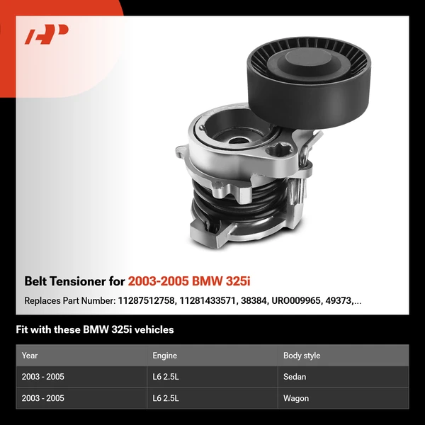 Belt Tensioner for 2003-2005 BMW 325i